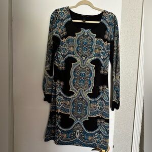 INC International Concepts Woman’s Print Dress Size Medium